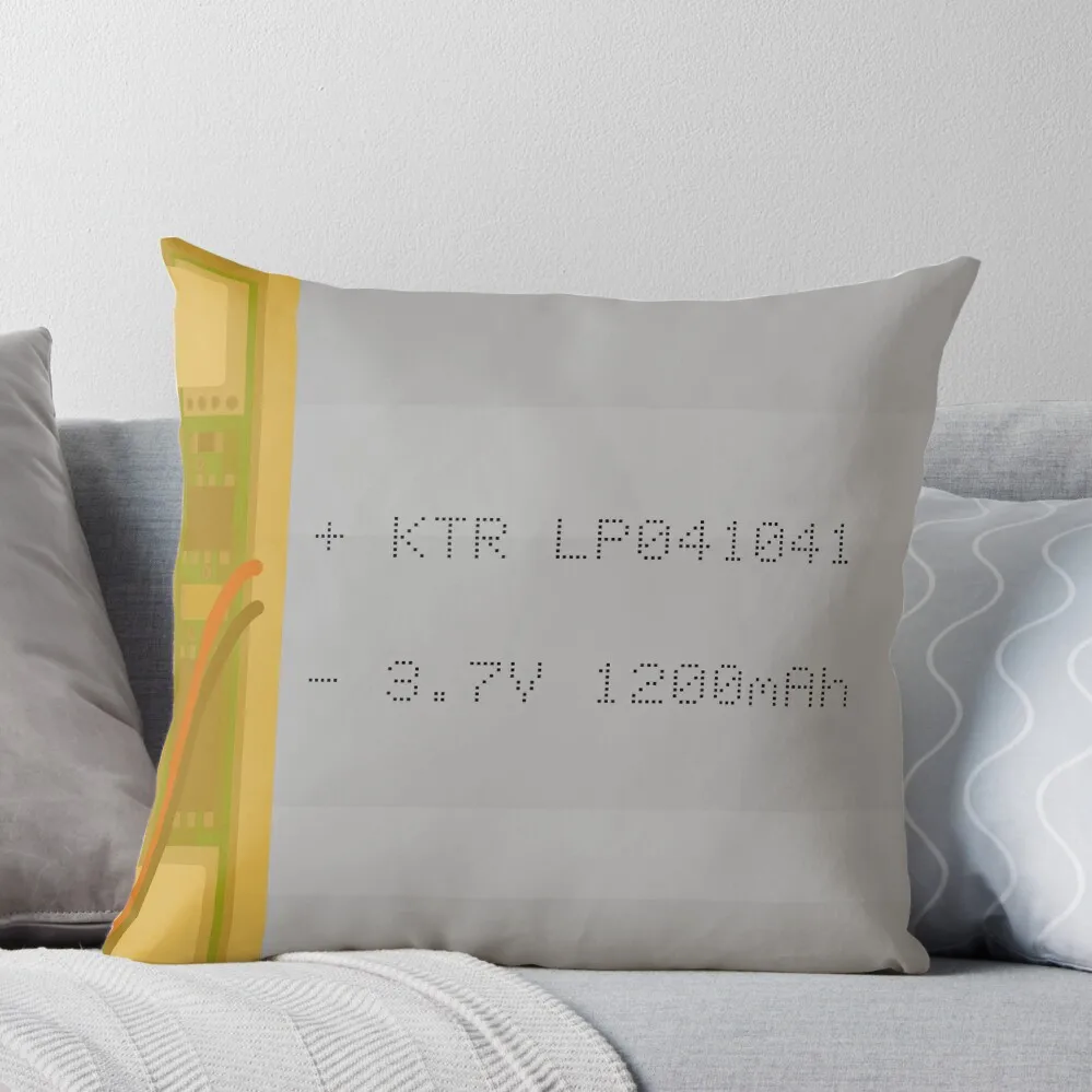 

Lithium Polymer Battery Throw Pillow Decorative pillow case Luxury Sofa Cushions