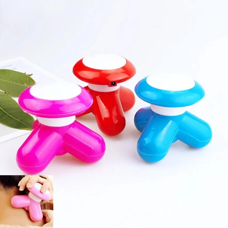 Compact Electric Triangle Massager - Portable Body Care & Relaxation Device