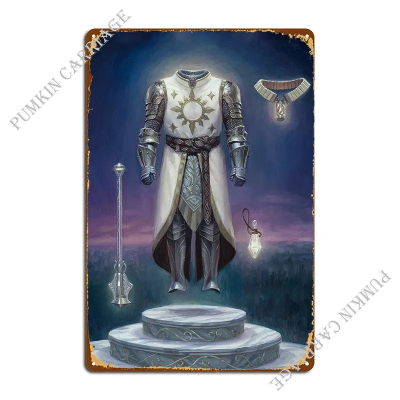 

Cleric Illustration Metal Plaque PaintingCinema Bar Garage Tin Sign Poster
