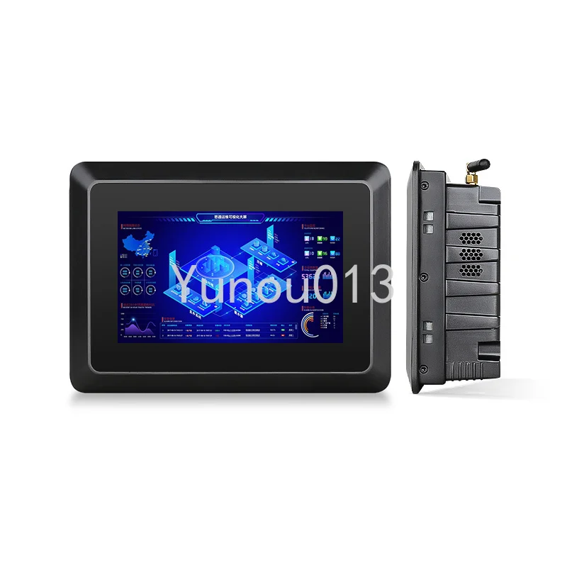 

7/8 Inch Industrial Display Resistor-capacitor Touch Screen Dustproof and Anti-interference Industrial Control Tablet Computer
