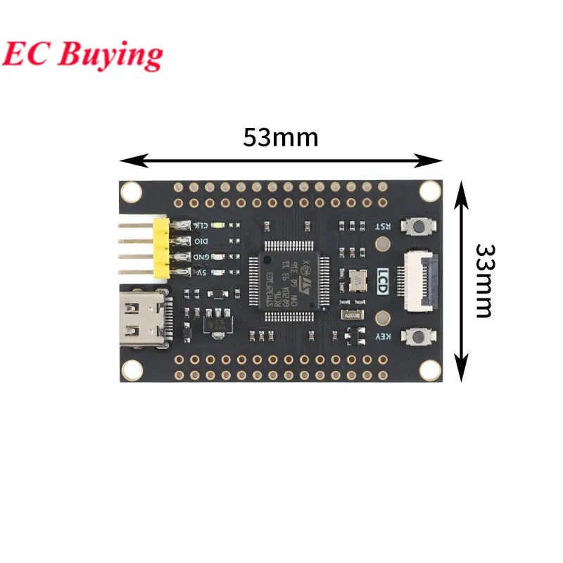 STM32H743XIH6 STM32H750XBH6 STM32H743VGT6 STM32G070RBT6 STM32F103RCT6 STM32 Core-Entwicklungsboard, kompatibel mit OpenMV SDRAM – Detail 23