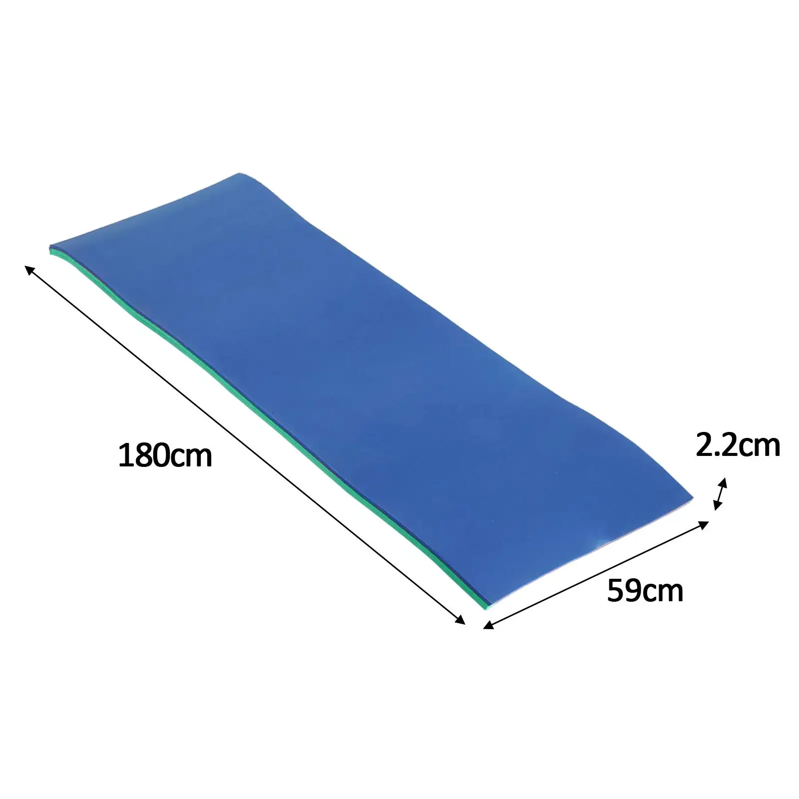 Floating Water Mat 2 Layer Comfortable Lounge Mattress for Adults Beach Boat