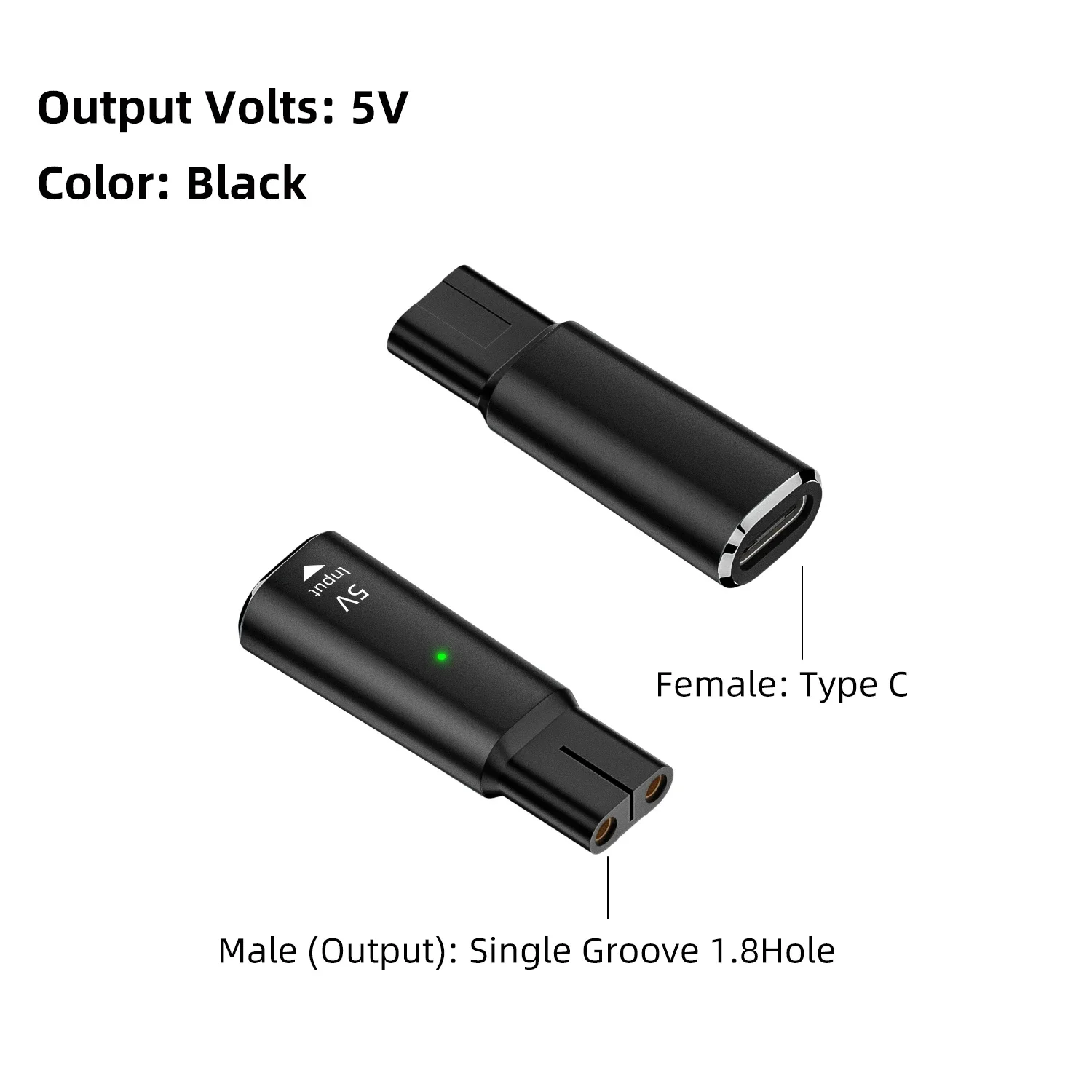 USB Type C PD Power Adapter for Electric Shavers