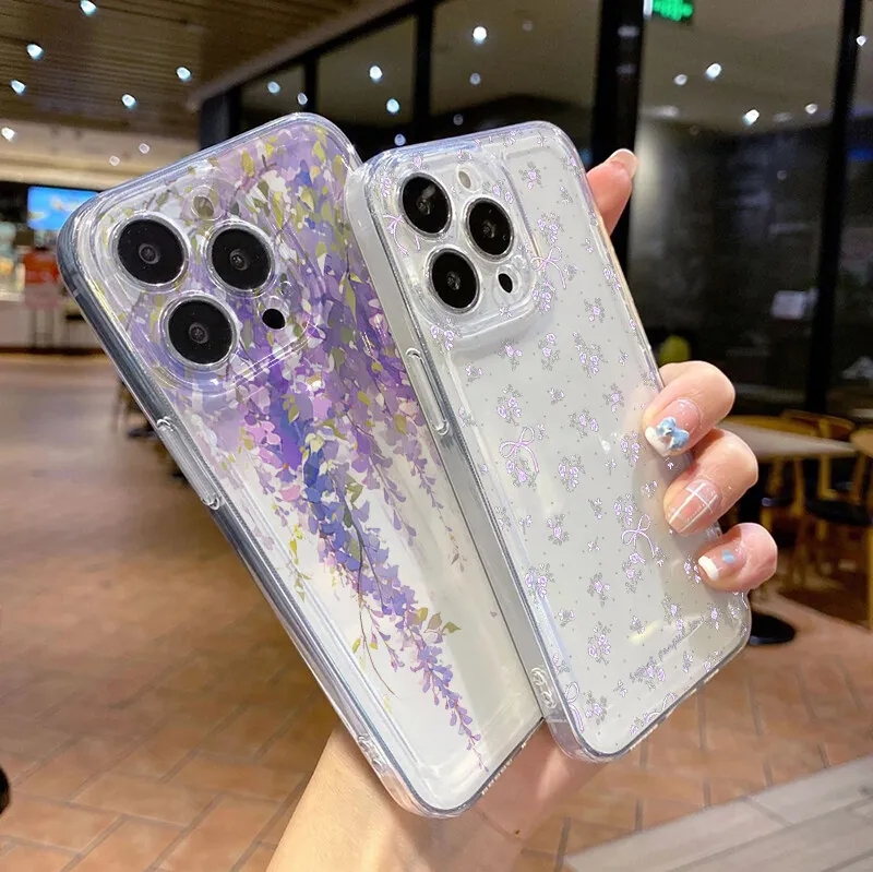 Vibrant Floral Soft Phone Case