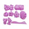 Baby DIY Slimes Accessories Toy Sand  Clay Tool Set Plasticine Modeling Soft Clay Kit Cutters Molds Educational toy for Children 5