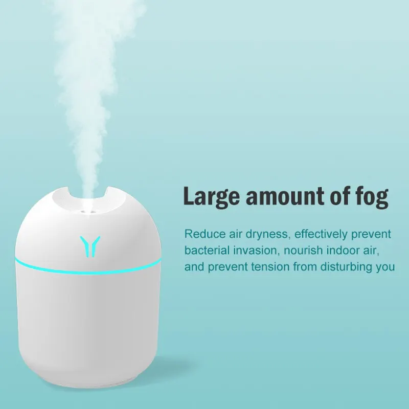Small Y Humidifier USB Mute Humidifier Aromatherapy Desk Bedroom Desktop Portable Large Spray Car Purifier