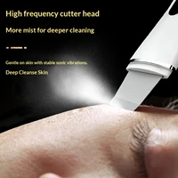 Skin Scrubber Spatula Type-C Charging Ultrasonic Face Clean Machine Ultrasonic Blackhead Peeling Shovel for Facial Lifting Clean 4