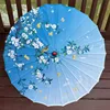 70/82cm Women Parasol Silk Cloth Oil Paper Umbrella Classical Dance Hanfu Chinese Ceiling Decoration Cheongsam Fashion Show 3