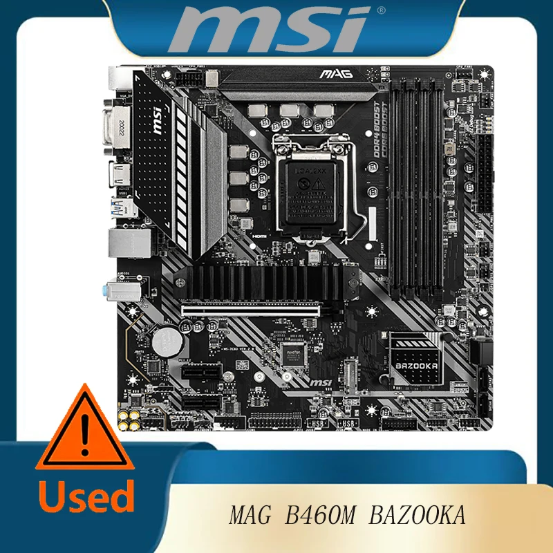 Msi B460 Overclocking MSi MAG B460 TORPEDO (LGA 1200) ATX Gaming