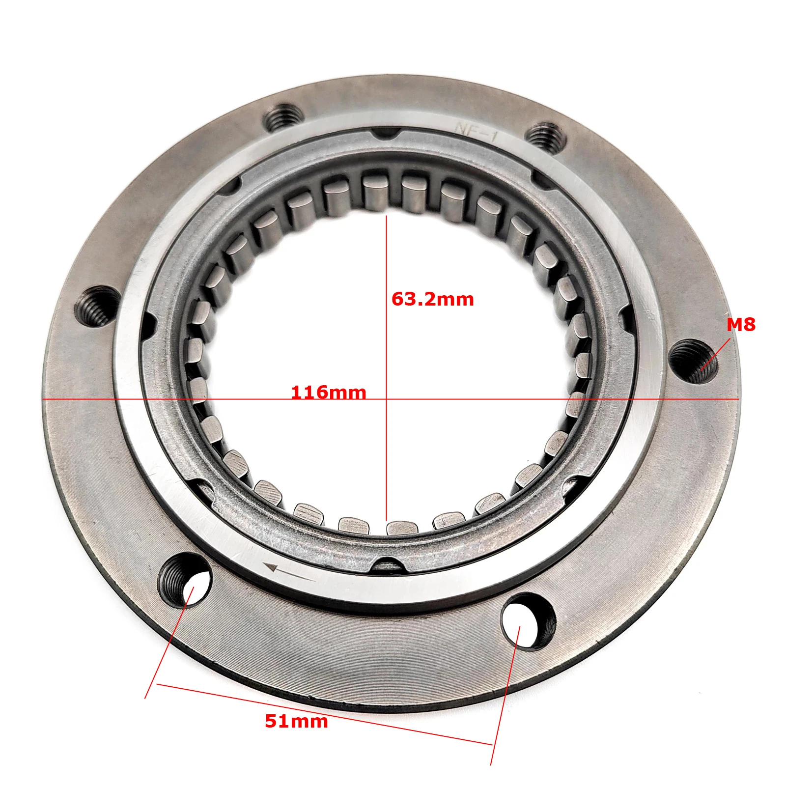 

ATV 500cc OVERRIDING CLUTCH For 188 ATV X5 ATV quad dune buggy parts Accessories 0180-091200 Overrunning Clutch