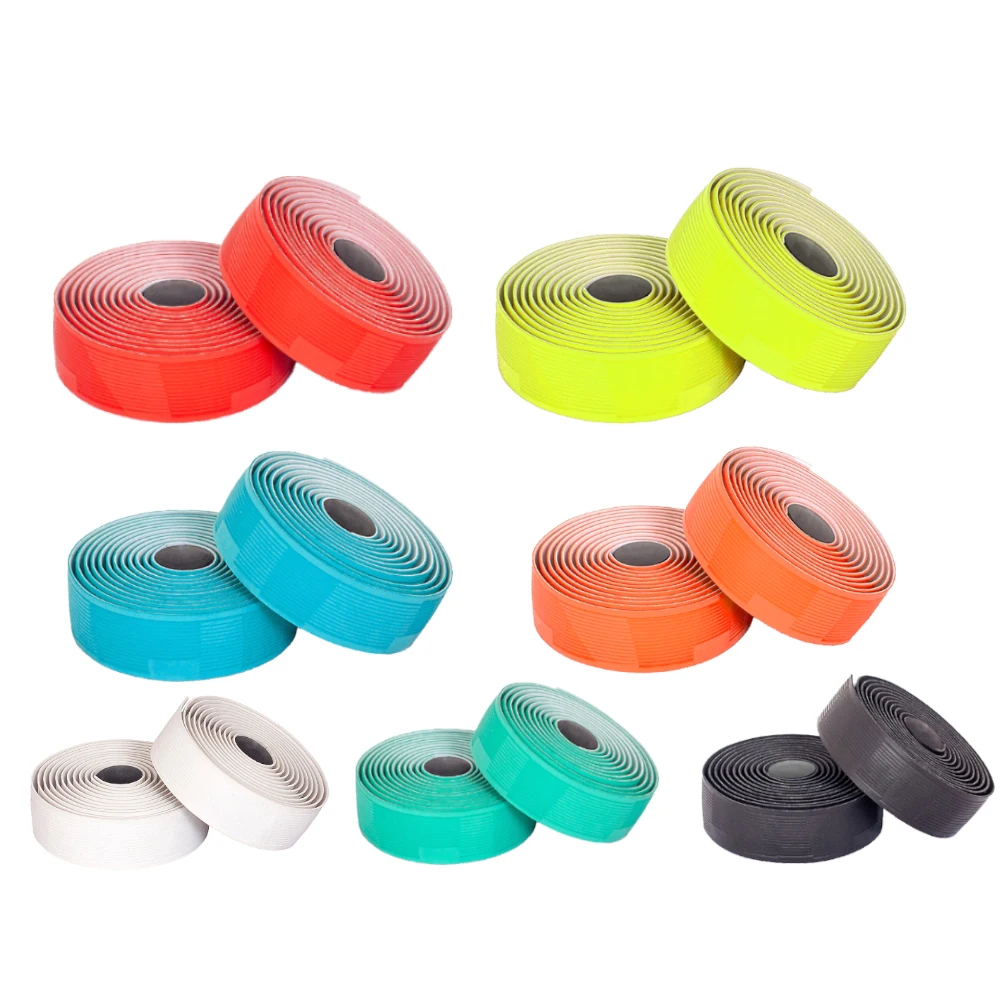 Bike handlebar tape Road Bicycle Handlebar Tape Non-Slip Shock Absorbing Belt Ultralight Wear-Resistant Cycling Strap Road Bike Accessories