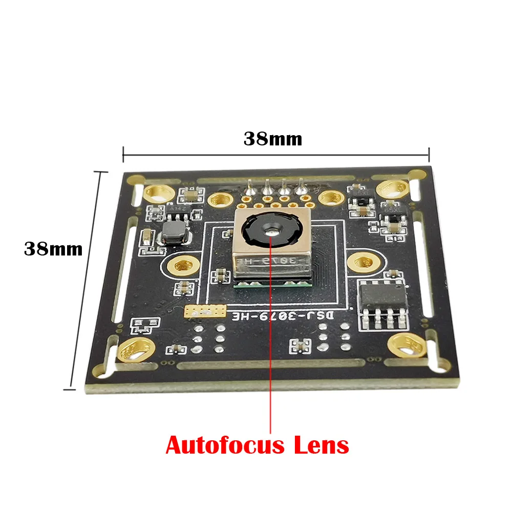8MP IMX179 Sensor Autofocus PC Webcam USB2.0 Support UVC OTG Plug and Play 100 Degree No Distortion Lens 4K USB Video