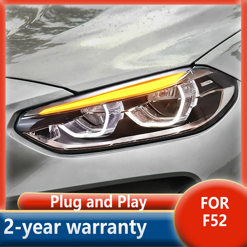 

Head lamp For BMW 1series F52 headlight 135i 120i 140i 2016~2020 LED car accessories daytime running light headlights