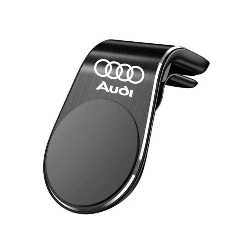 Magnetic Car Phone Holder Air Vent Clip Mount Cellphone GPS Holder For audi sport RS A1 A3 A4 B7 B8 A5 A6 A7 A8 Q3 Q5 Q7 Q8 TT