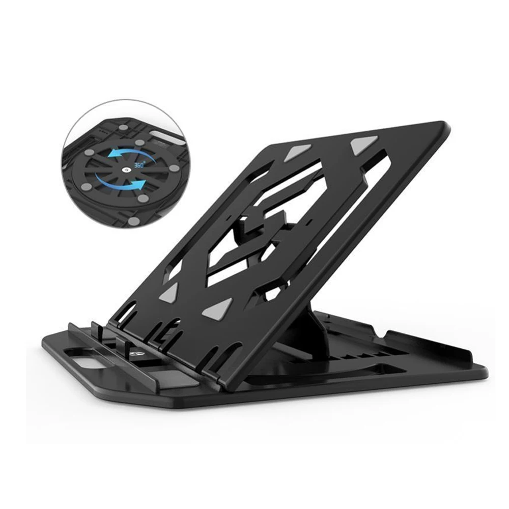 

2023 New Notebook Holder Multi Angle Adjustable Desktop Portable Foldable Stand with Phone Holder for Lenovo Asus Notebook