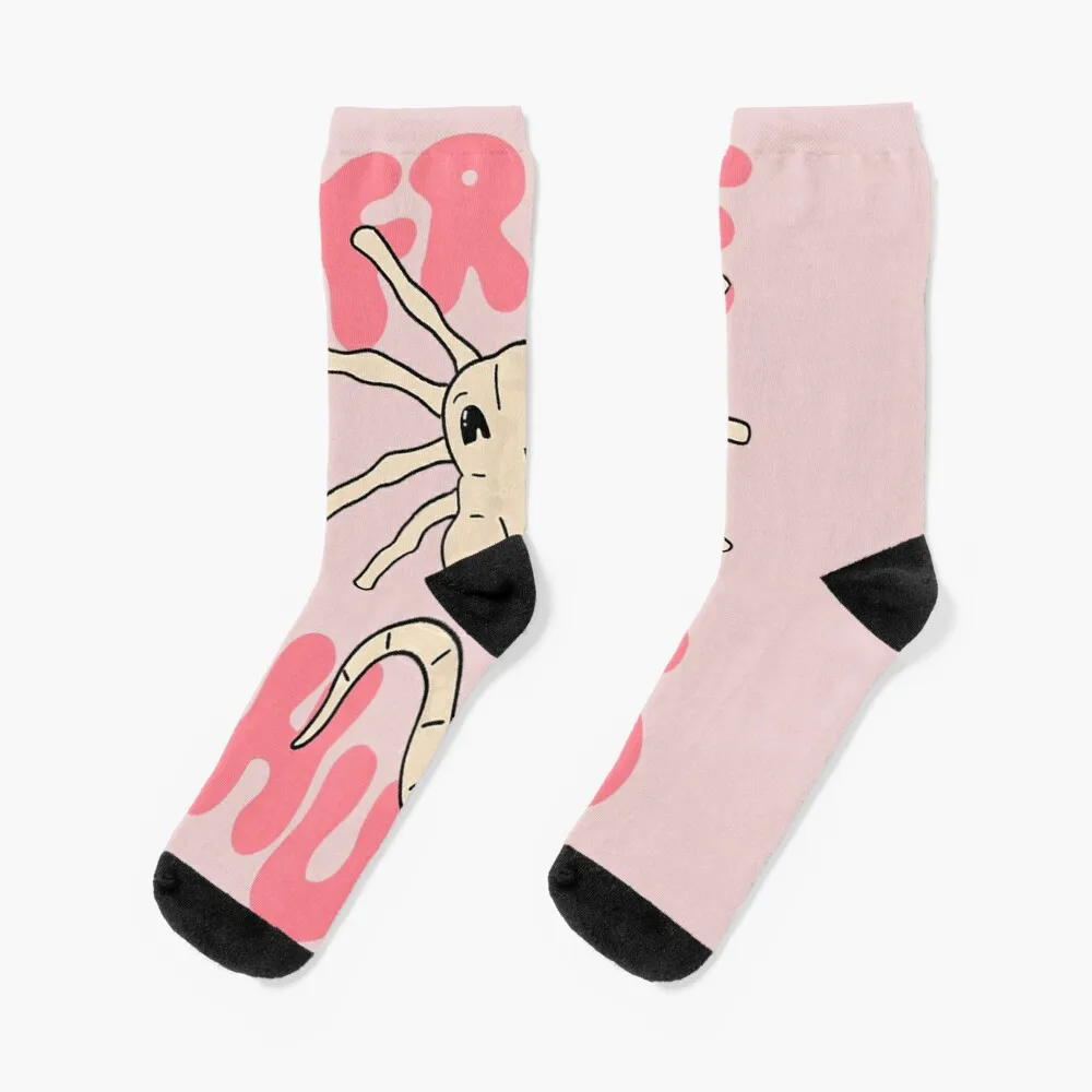 

Alien Lovely Pinky Free Hugs Socks Women'S Funny Socks Sports Socks For Men