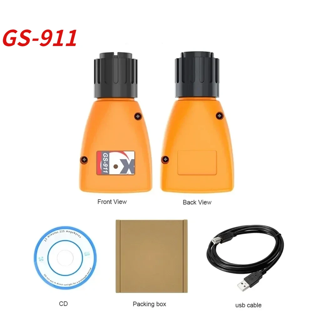 

Original Latest OBD2 Diagnostic-tool GS911 GS-911 V1006.3 Emergency Professional Diagnostic Tool for BMW Motorcycles GS911