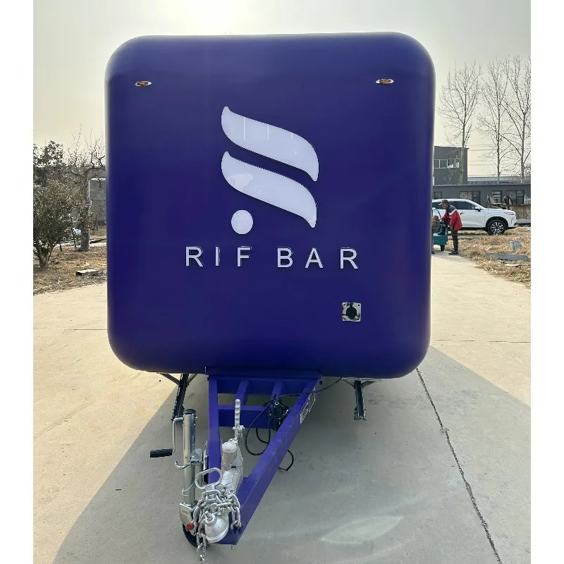 Customized Electric Mobile Multi-functional Commodity Wholesale Retail Food Snack Factory Direct Selling Boutique Trailer 3