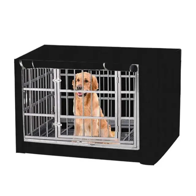 Dog Crates Cover 36/42inch Pet Kennels Cover with multiple crate types for Small Medium Dogs waterproof Oxford-Fabric 6