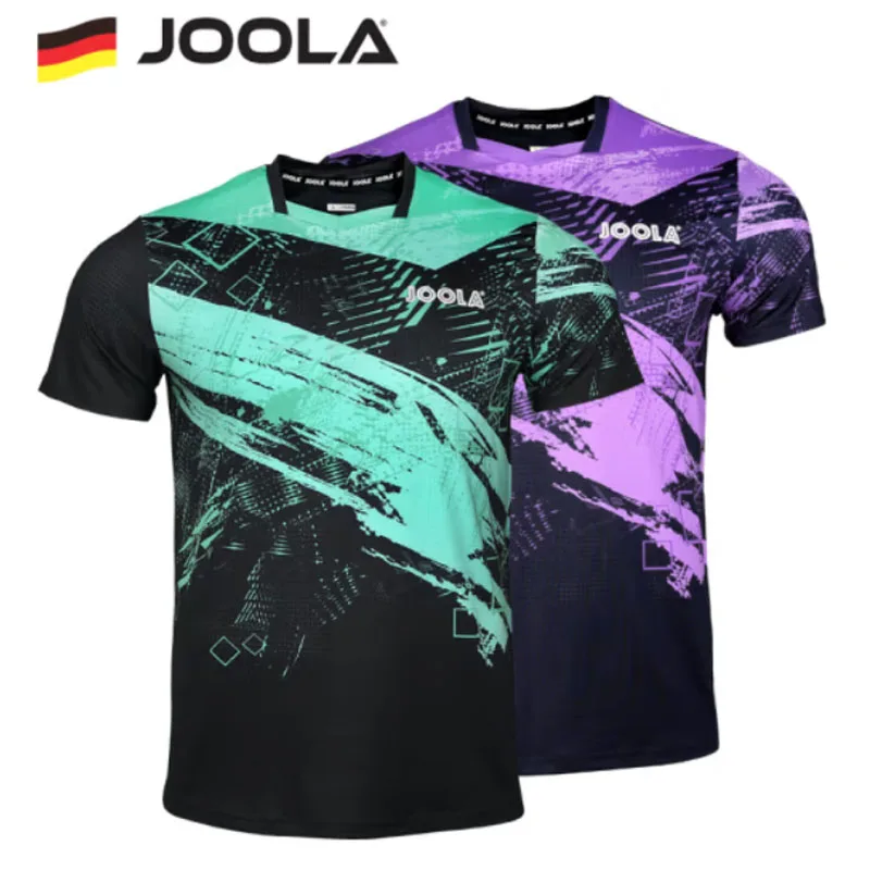 JOOLA Table Tennis Jersey Comfortable Sports T-shirt Breathable Short Sleeve Ping Pong Shirt