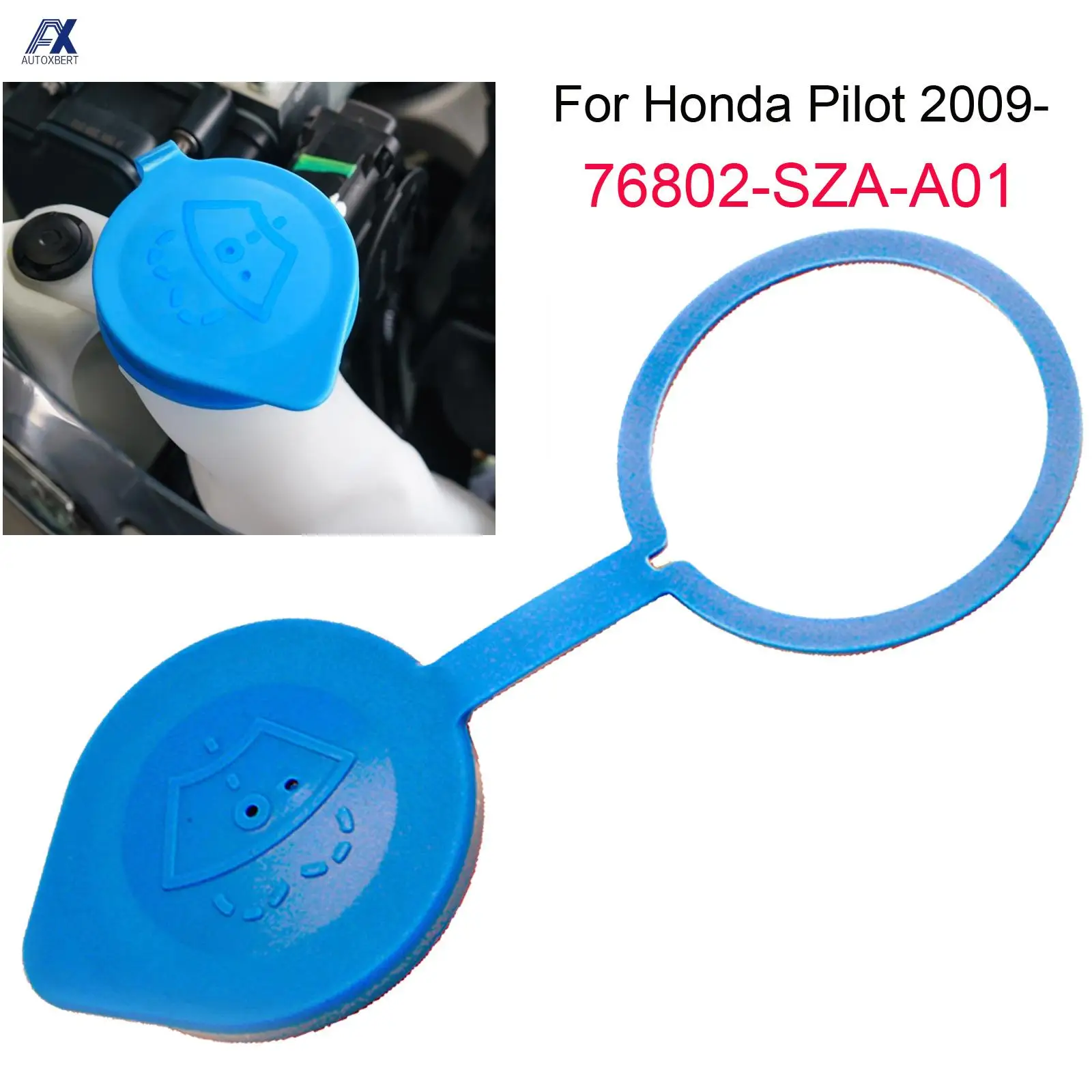 For Honda Pilot 2009 2024 Car Front Windscreen Wiper Reservior Tank