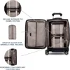 Platinum Elite Softside Expandable Carry on Luggage, 8 Wheel Spinner Suitcase, USB Port, Suiter, Men and Women, True Navy Blue 5