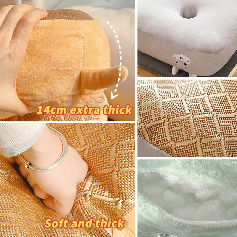 Seat Cushion Soft Chair Pads Ultra Soft Warm Chair Cushion Pillow