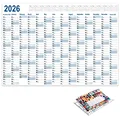 Blue Calendar 2026