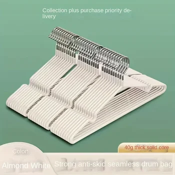 Grucce da 20 pezzi con design antiscivolo, appendiabiti senza traccia, robusti grucce resistenti e resistenti 1