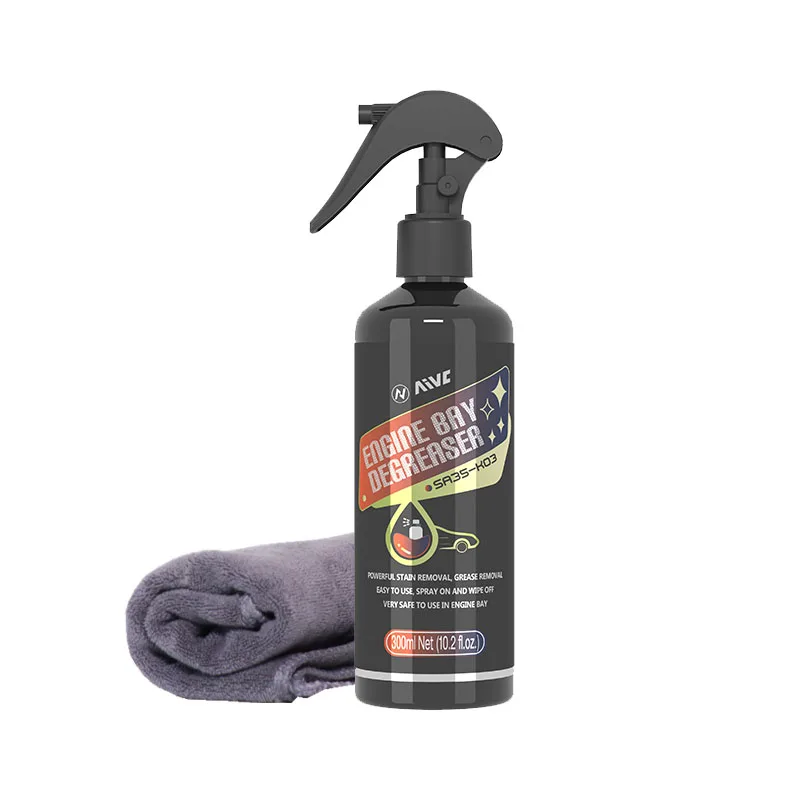 Aivc Engine Bay Degreaser Clean Outside Engine Compartment Car Spray Clean Sludge Stains Car Beauty Vehicle Supplies Renovate