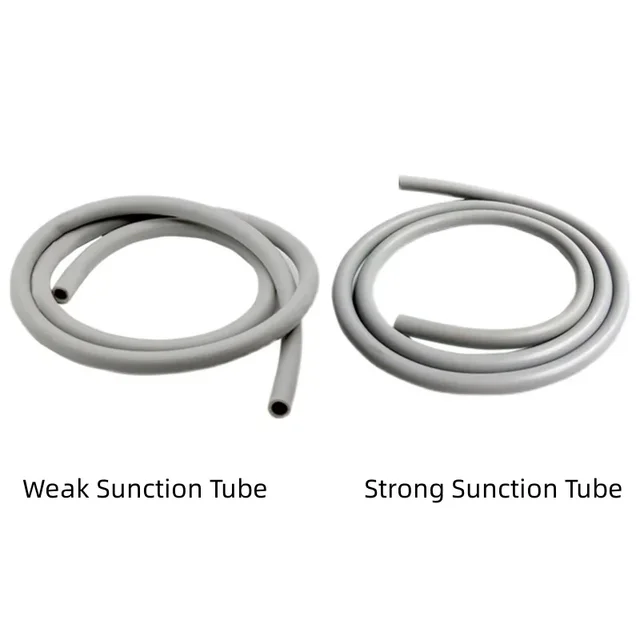 5Pcs Dental Chair Unit Air Turbine Silicone Suction Tube Strong Weak Saliva Ejector Suction Tubing Adaptor Dentistry Accessories