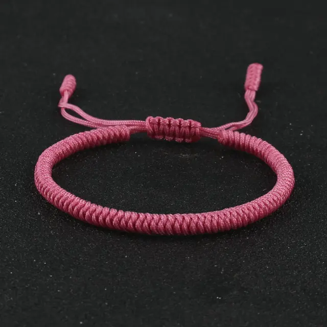 Bracelet bouddhiste tibétain porte-bonheur tressé à la main réglable noeud King Kong fil rouge bracelets porte-bonheur pour femmes hommes Couple amoureux