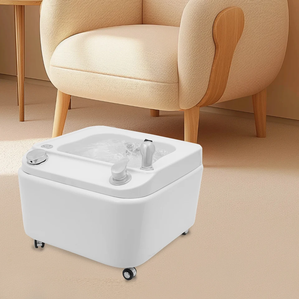 Acrylic Foot Spa with Massage and LED Light