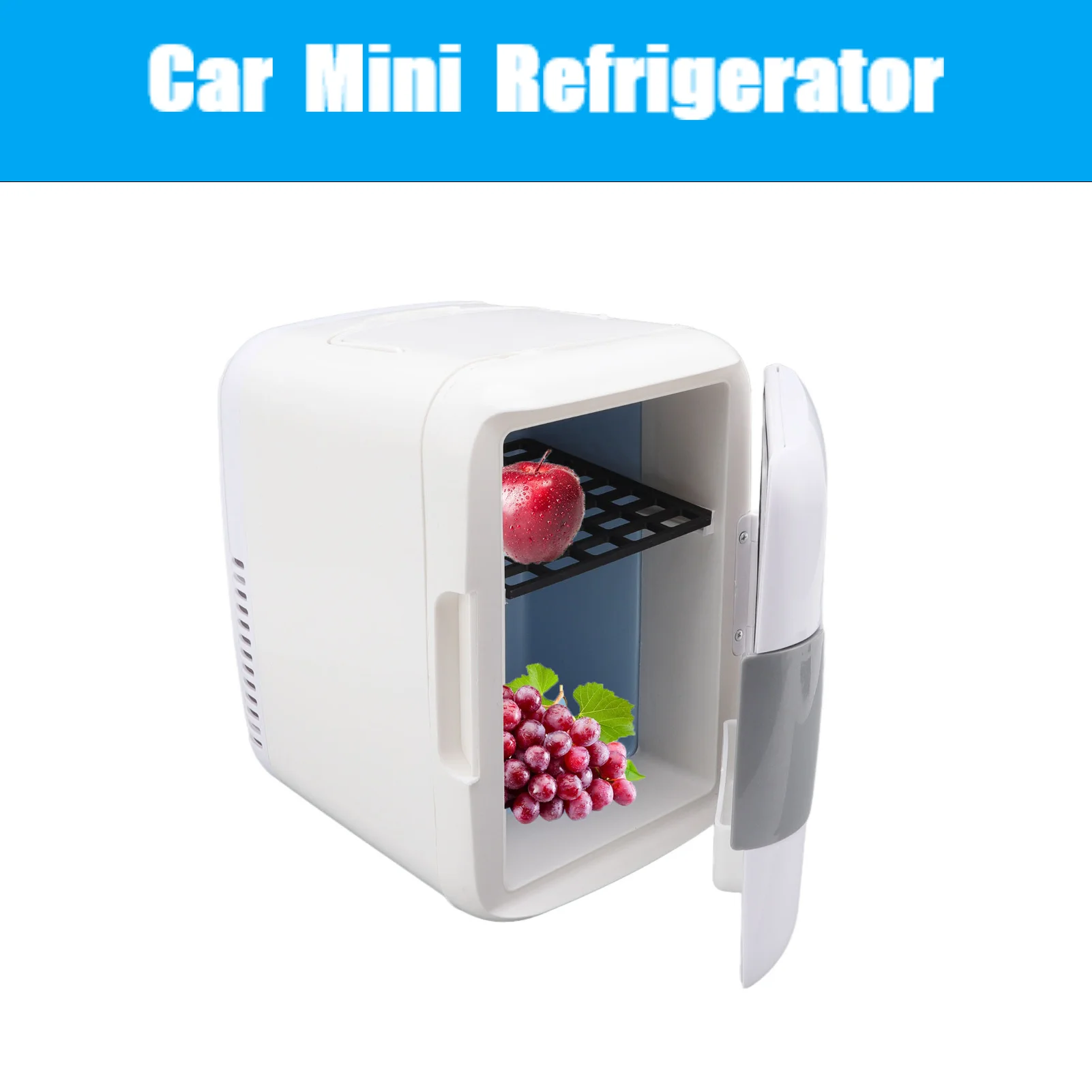 Nevera 4L Car Refrigerator Large Capacity Small Size Food Grade Liner Cooler  Warmer Mini Fridge for Dormitory Office Home| | - AliExpress