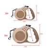 3 Meters 5 Meter Retractable Pet Dog Leash for Small Big Dogs Hiking Walking Traction Rope French Bulldog Chihuahua Accessories 6