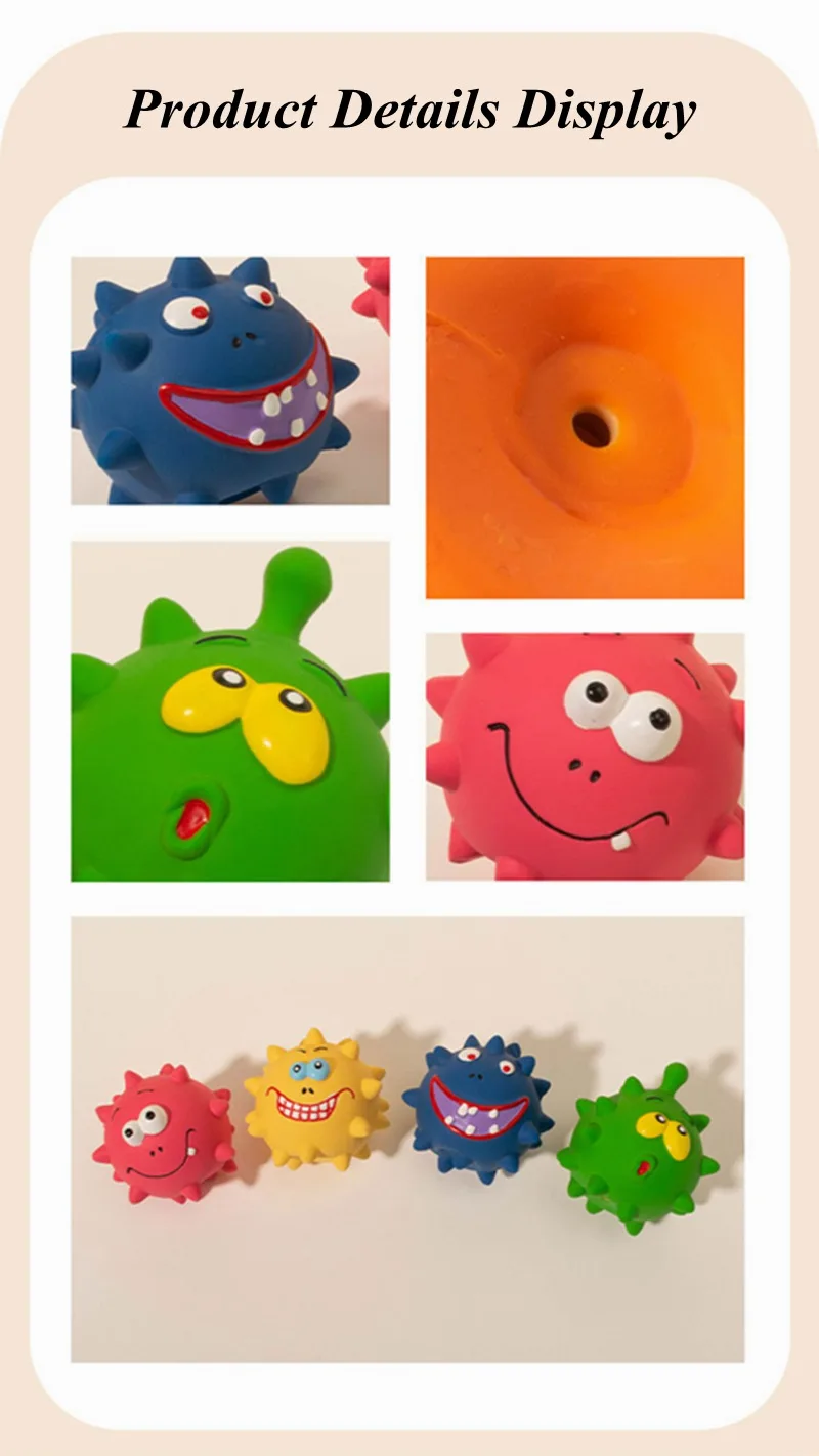 Dog Toy Cute Squeaky Interactive Chew - PeticaDeals