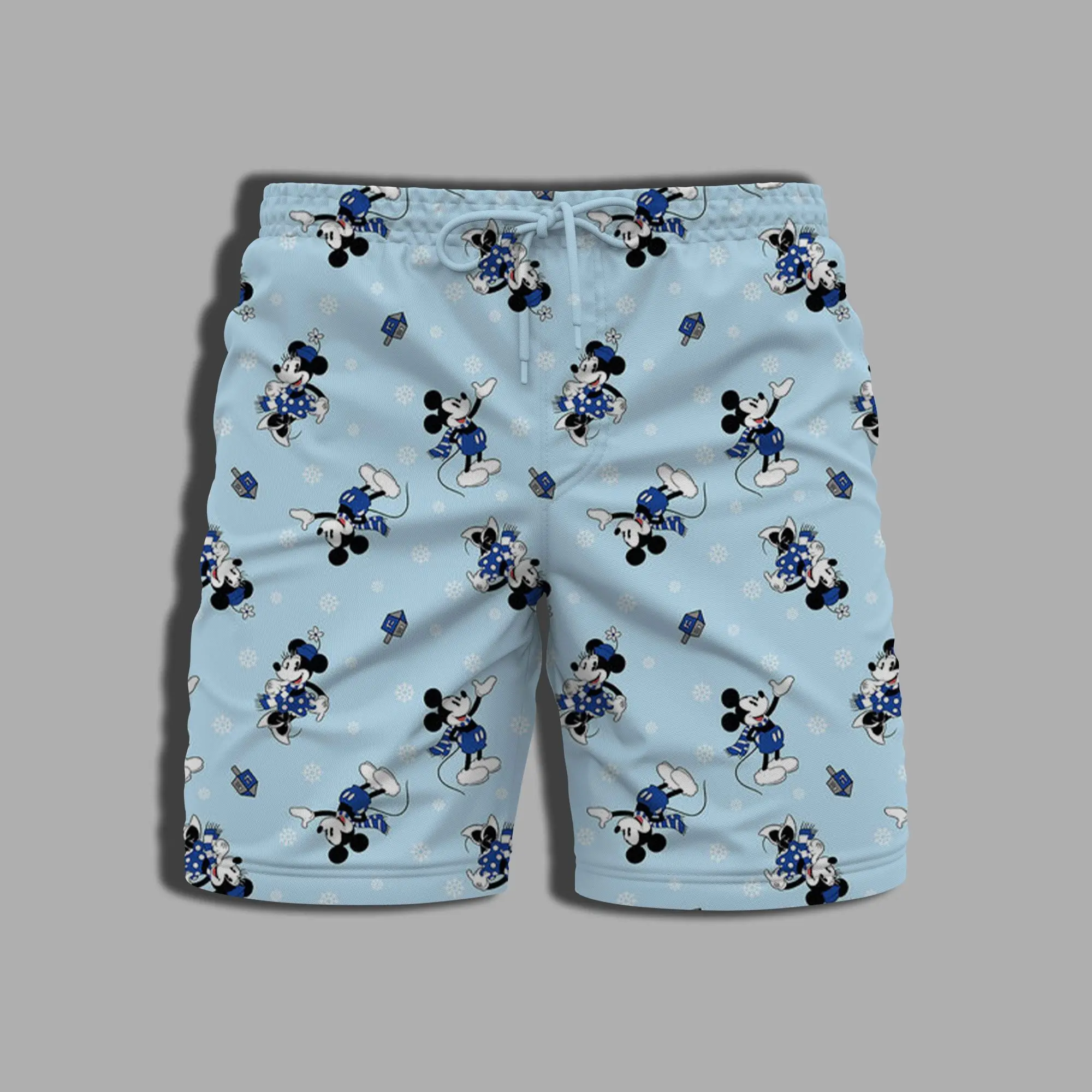 Mickey Gym Bathing Suit Man Beach Swimsuit Summer Printing Male Shorts for Women Men's Clothing Disney Pants Whole Swim Disney 3