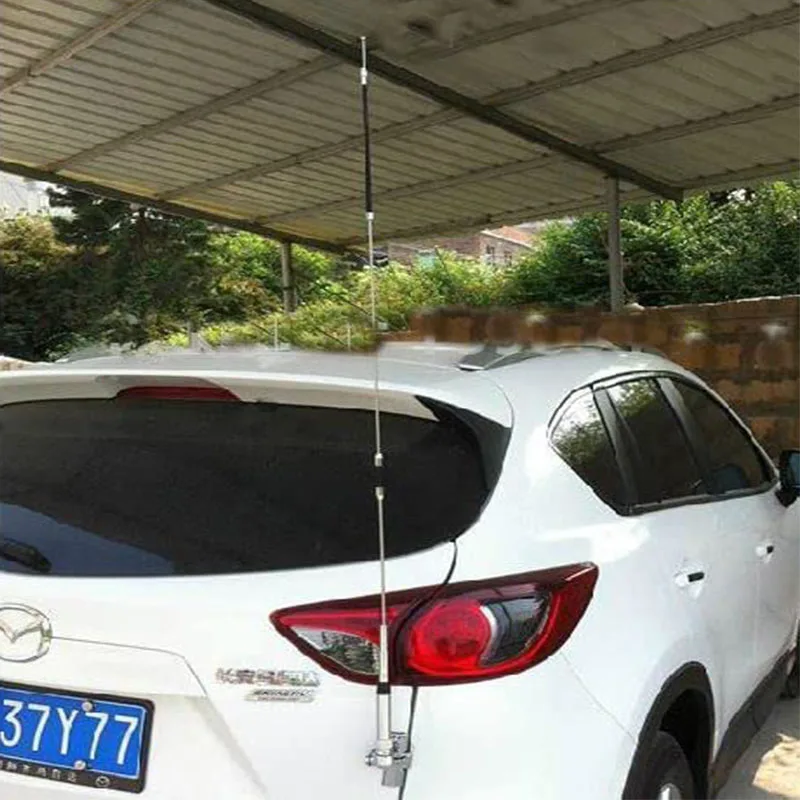 Hf/vhf/uhf Quadband Mobile Radio Antenna Stainless Steel Vehicle