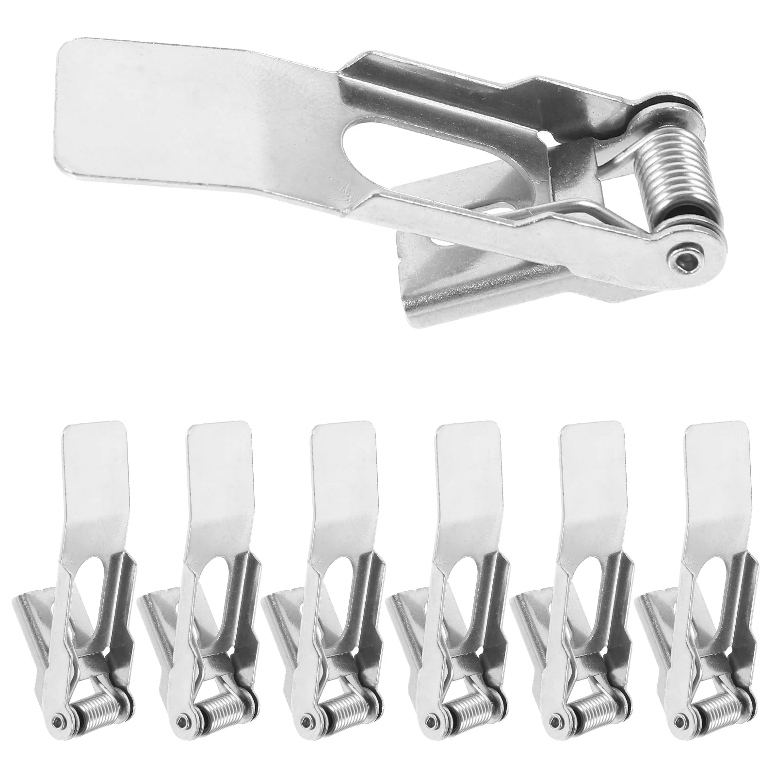 

8 Pcs Light According to The Buckle Accessories for Lamp Recessed Clips Retrofit Bracket Spring Panel Metal Downlight