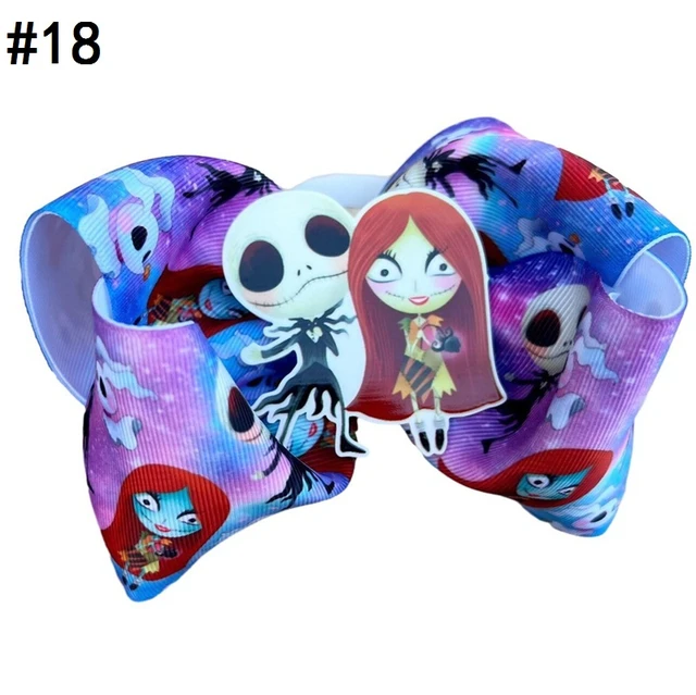 Nightmare Before Christmas Jack Skellington Hair Bow Headband Girls Baby  Toddler