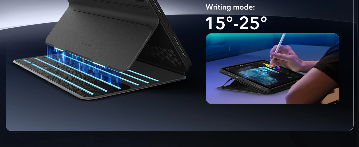 ESR-Capa Magnética Removível para iPad Air, Caixa