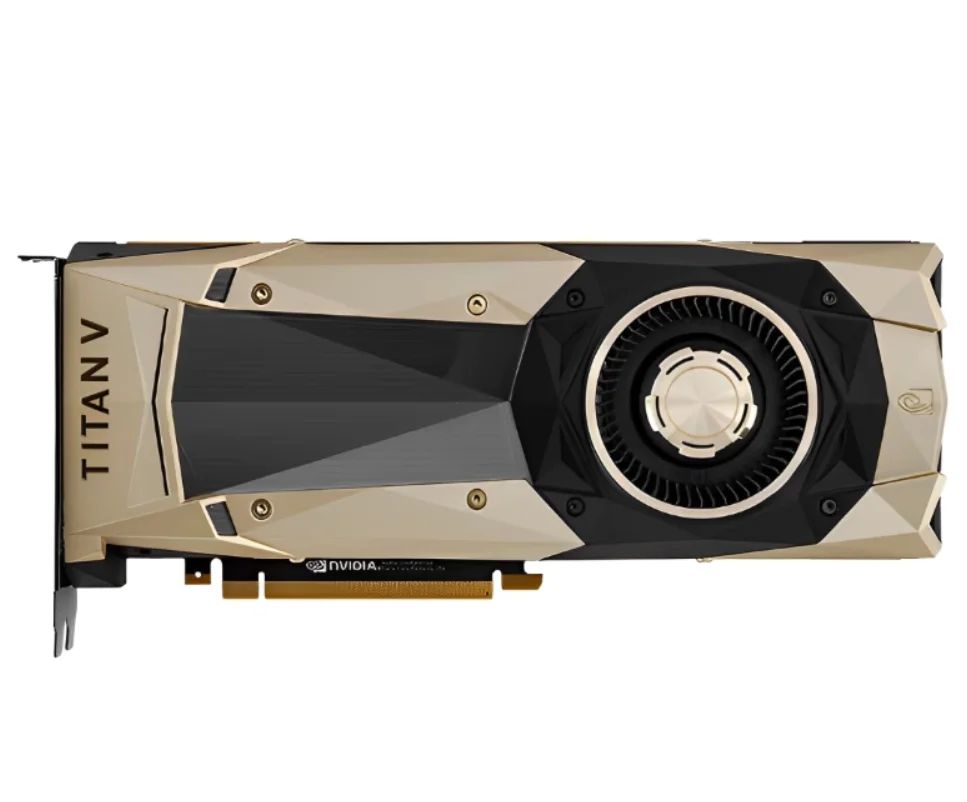 Nvidia-tiタンv gpuグラフィックカード,12GB,hbm2,hdmi,dp,pci,express 