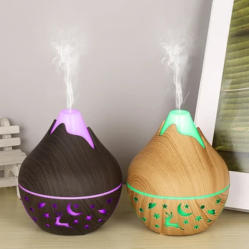 200ml USB Aroma Essential Oil Diffuser Ultrasonic Mini Humidifier Air Purifier 7 Color Change LED Night Light for Office Home 1