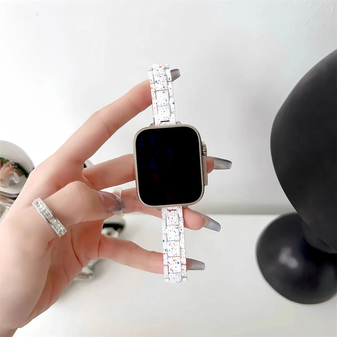 Sleek Transparent Strap for Women's Smartwatch Bracelet