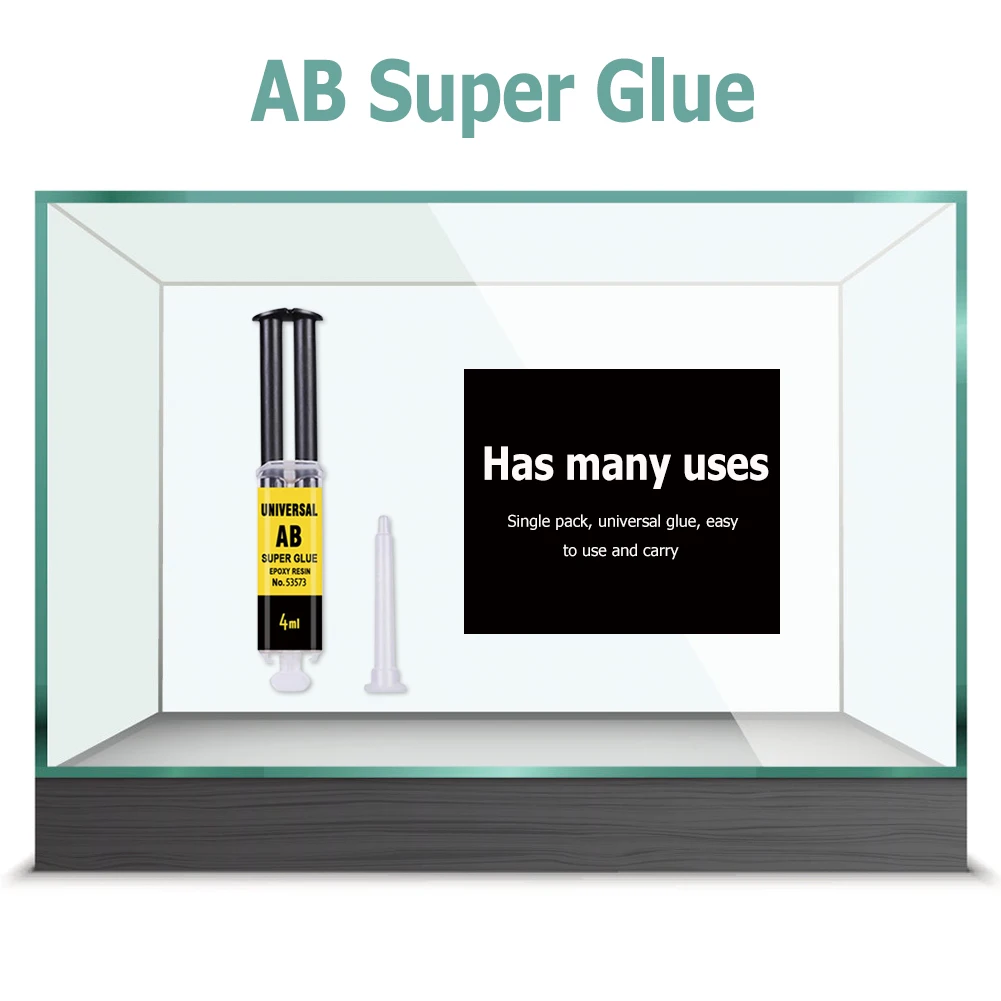 Description Picture 5 of itemConvenient Super AB Glue Multi-functional Practical Strong Liquid Epoxy Resin Adhesive Metal Glass Wood Repair Glue