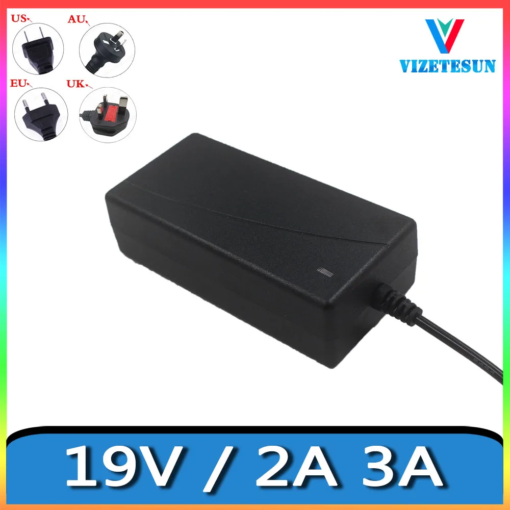 

19V 2A 3A Portable Printer Power Adapter 19V 2000MA 3000MA DC Regulated Power Cord 5.5 * 2.1MM