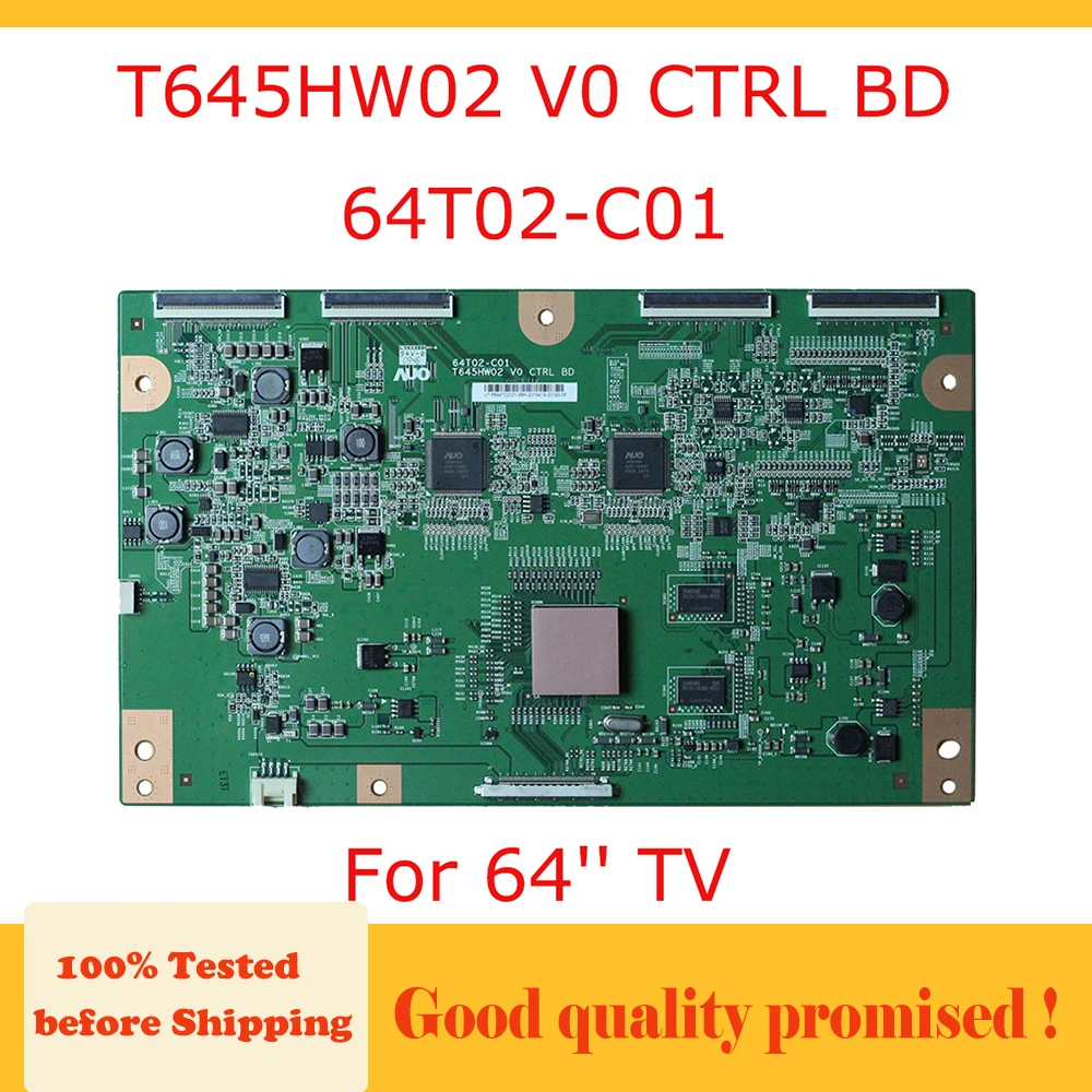 

T-con Board T645HW02 V0 CTRL BD 64T02-C01 TV 64 Inch Logic Board T645HW02 V0 64T02-C01 Original Teste De Placa Tv Free Shipping