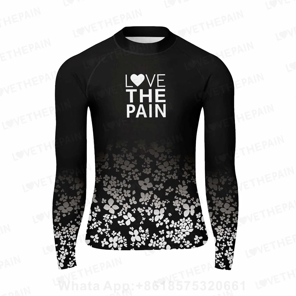 Rashguard Men's Swimsuit Top Uv Sun Protection Shirt Swimsuit With Long Sleeves Rash Guard Diving Surfing Suits Surf Clothes