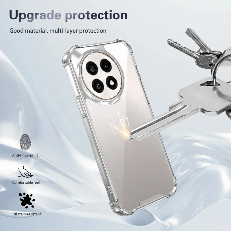 Durable Four-Corner Anti-Fall Clear Acrylic Protective Case