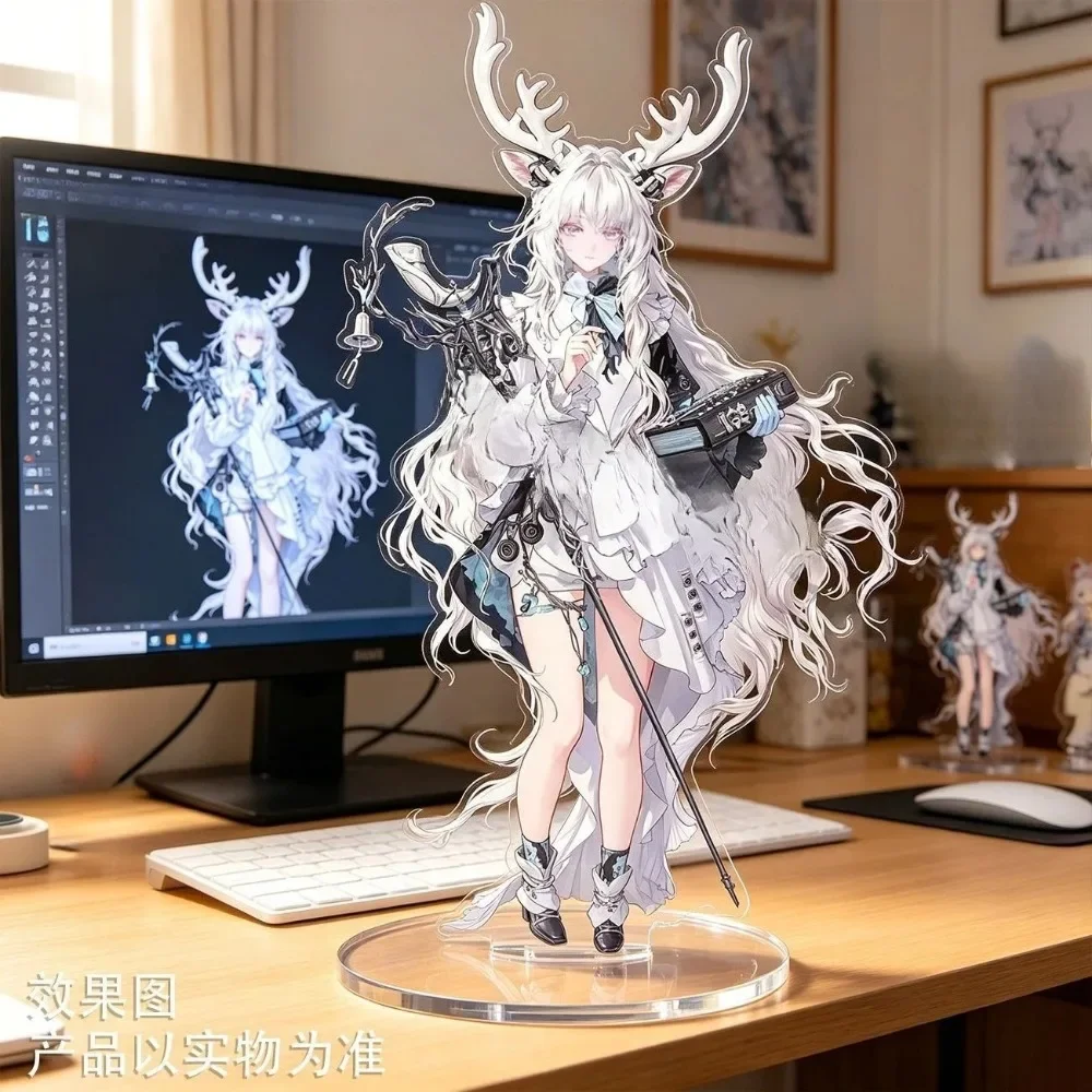 Arknights Phase Transition 새로운 캐릭터 Mon3Tr Kal'Tsit Hilda 귀여운 아크릴 스탠드 수제 애니메이션 모델 소장용 장식 선물